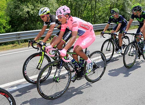 Colombiani padroni del Giro d'Italia Photo Team Colombia